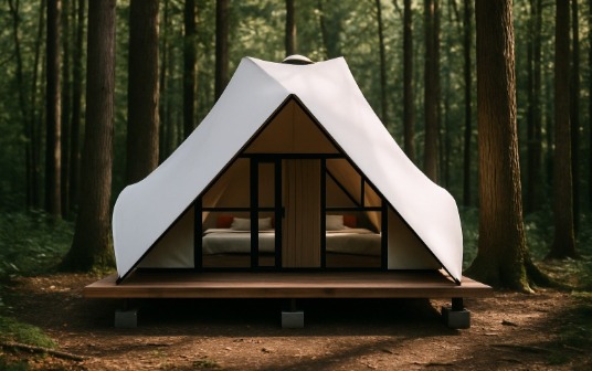 COMMA Luxury Ridge Tent Exterior