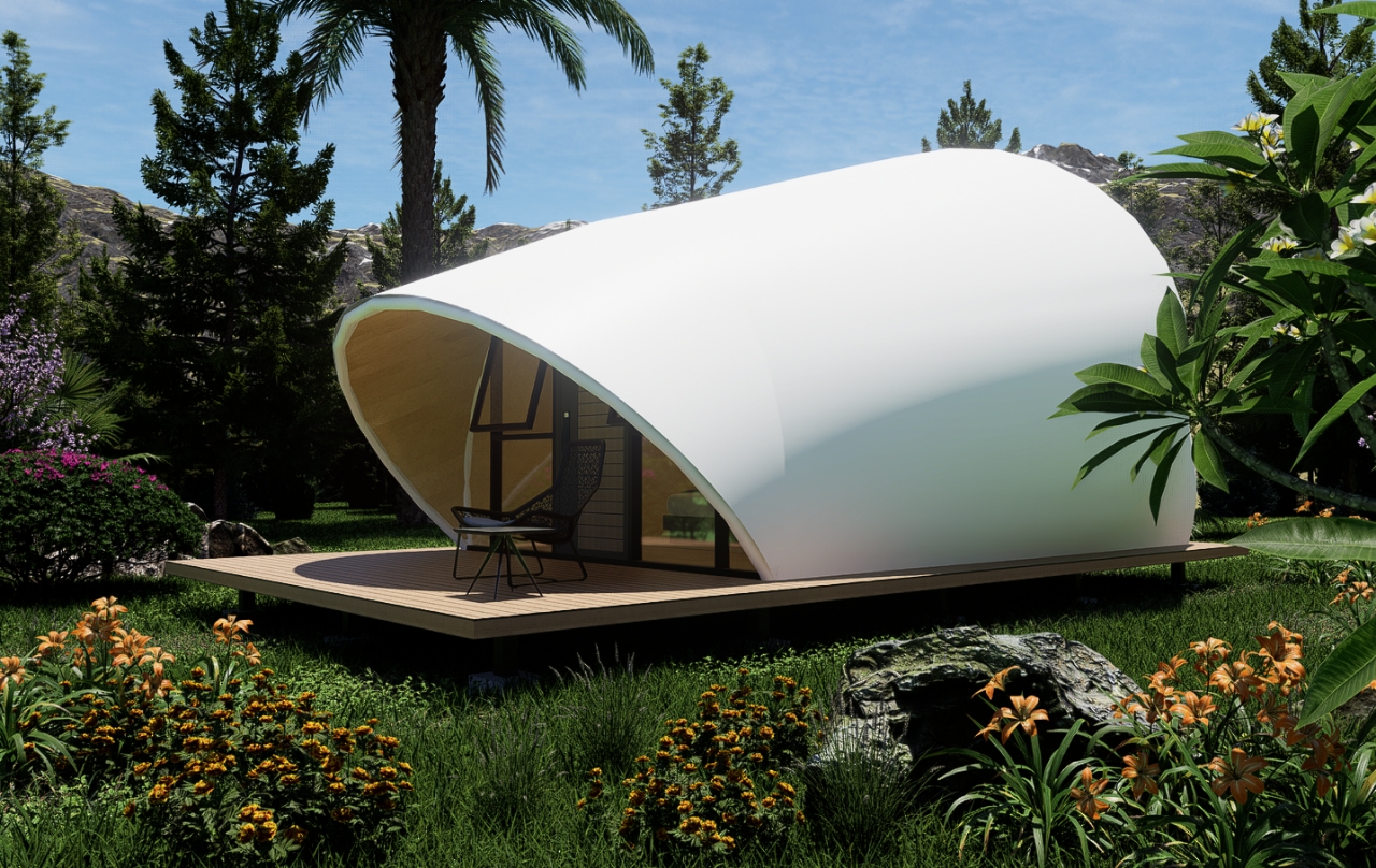 COMMA Luxury Cave Tent Exterior 1