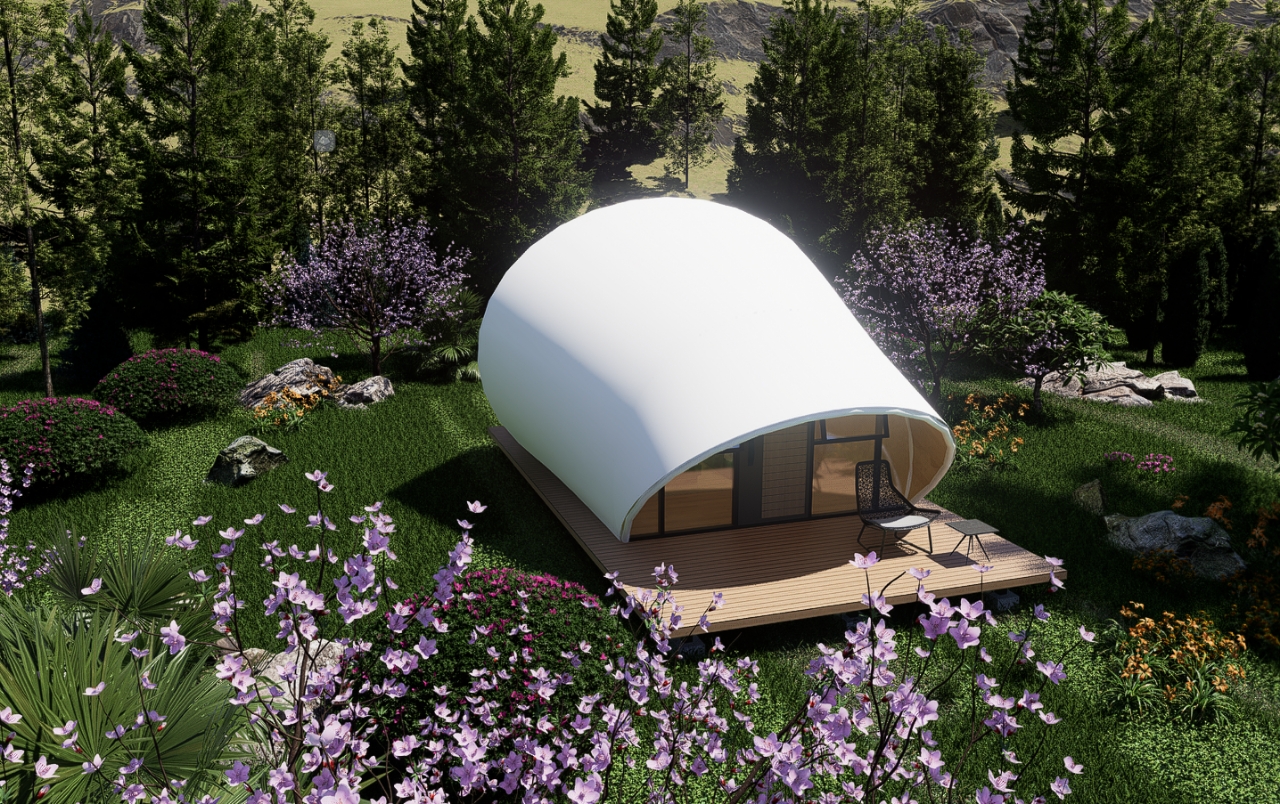 COMMA Luxury Cave Tent Exterior 2