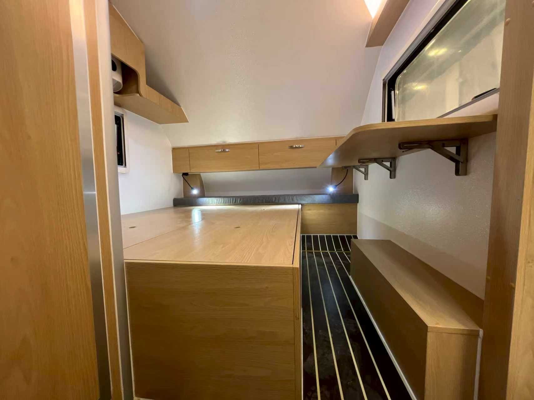 COMMA-B Camper Trailer Interior